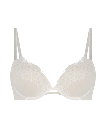 Harmony Padded Underwired Maximizer Bra, White