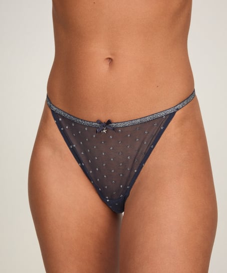 Trinny Thong, Blue