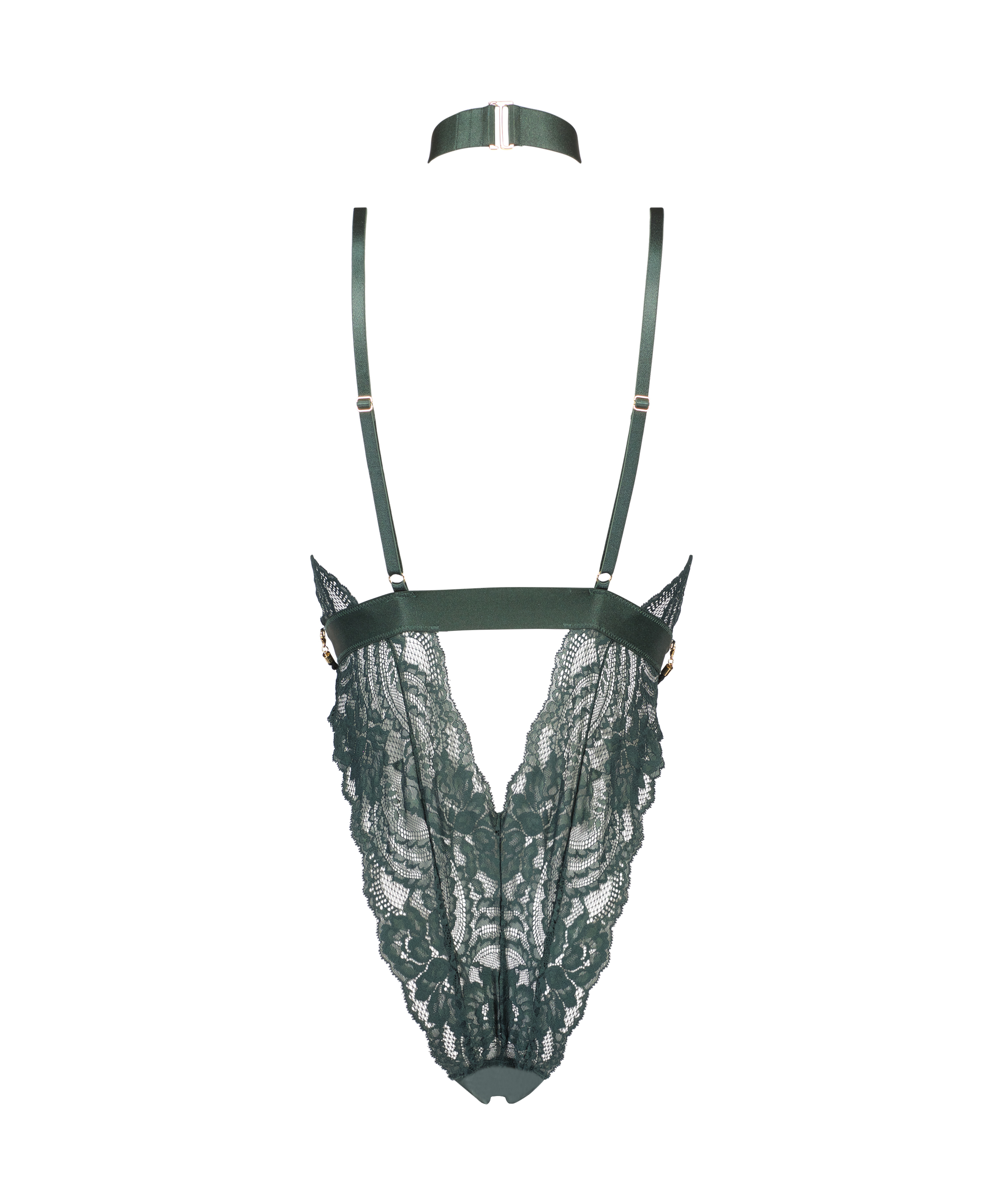 Private Brandy body open crotch, Green, main