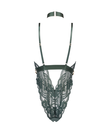 Private Brandy body open crotch, Green