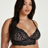 Rose Bralette, Black