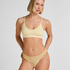 3-Pack Gingham Thong, Yellow