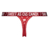 Bonita thong, Red