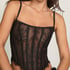 Bustier Sylvia, Black
