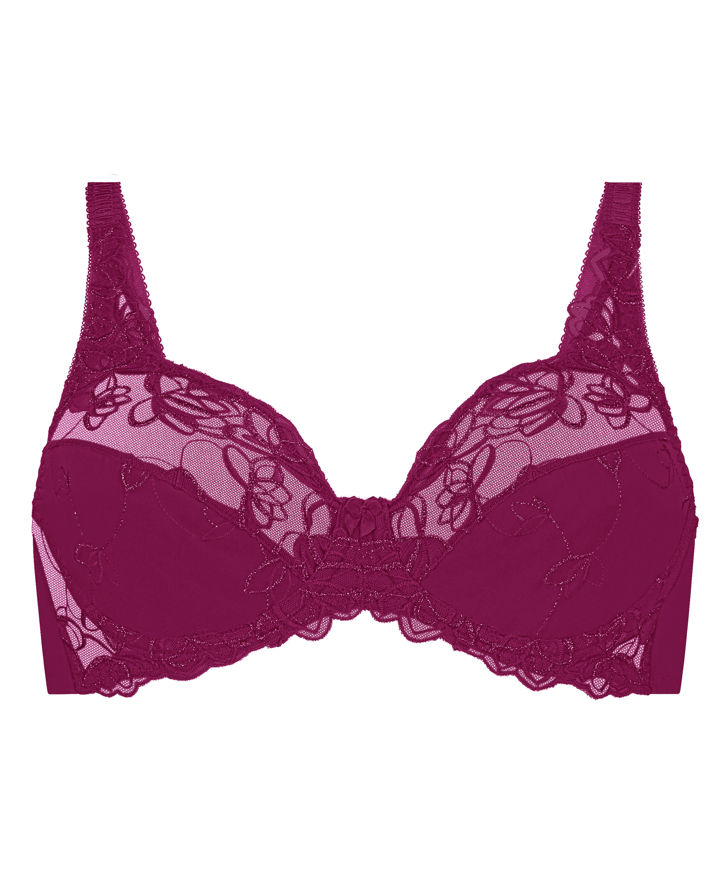 Diva Non-Padded Underwired Bra, Purple