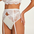 Tuppence Suspenders, White