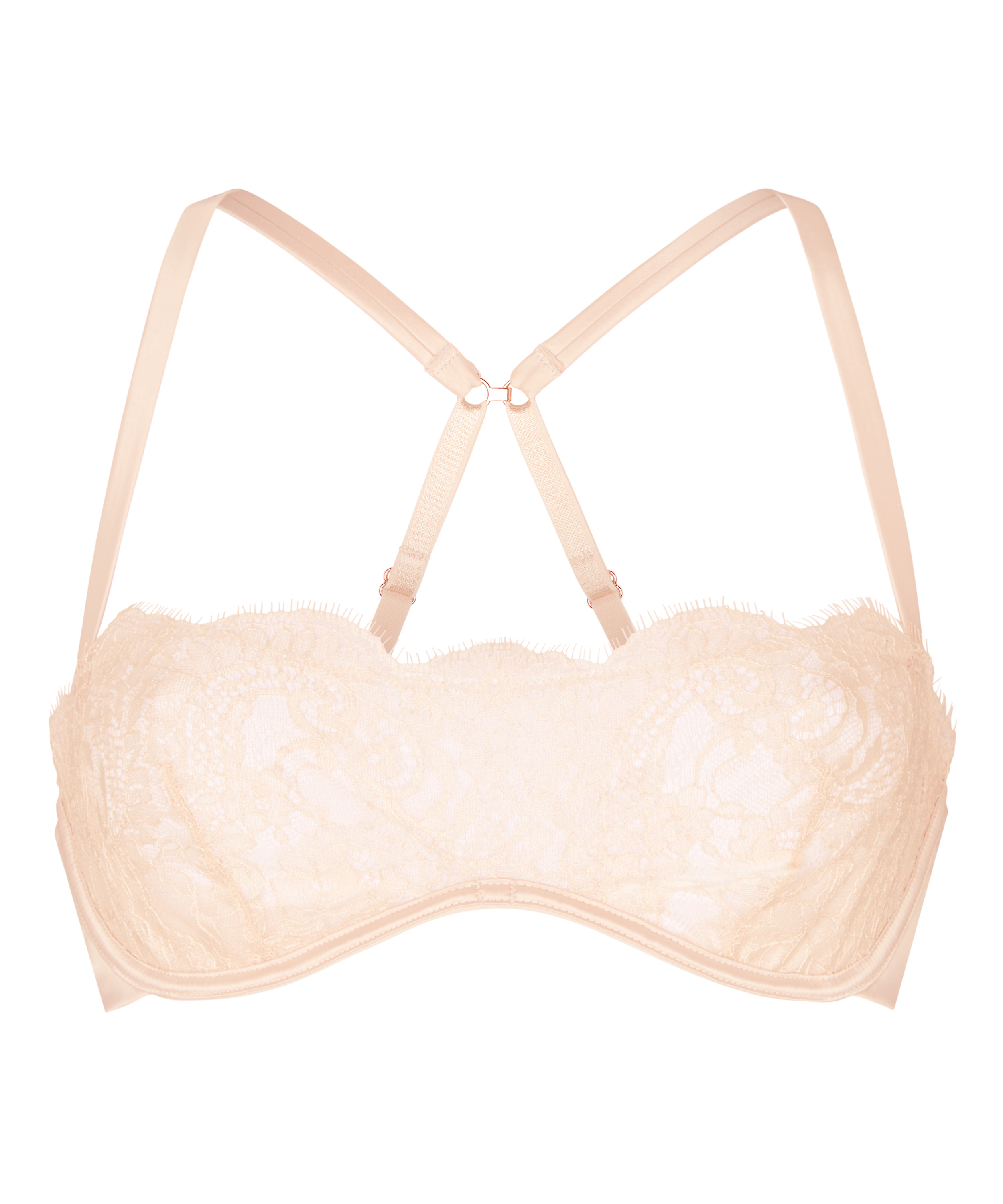 Non-Padded Underwired Bra Sylvia, Beige, main