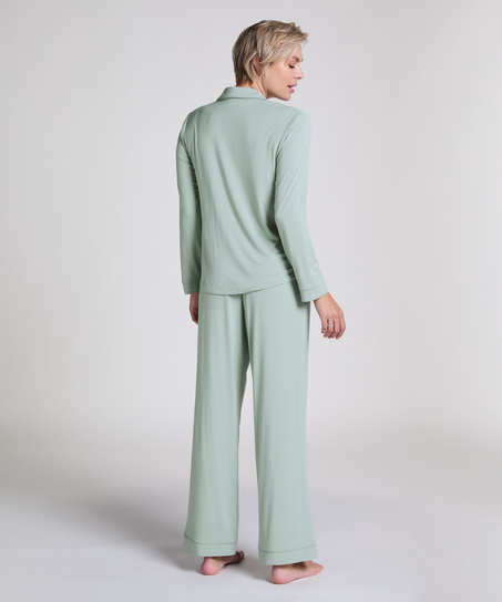 Essential Jersey Long-Sleeved Jacket, Green