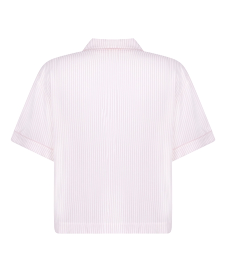Pyjama short sleeve jacket, Pink