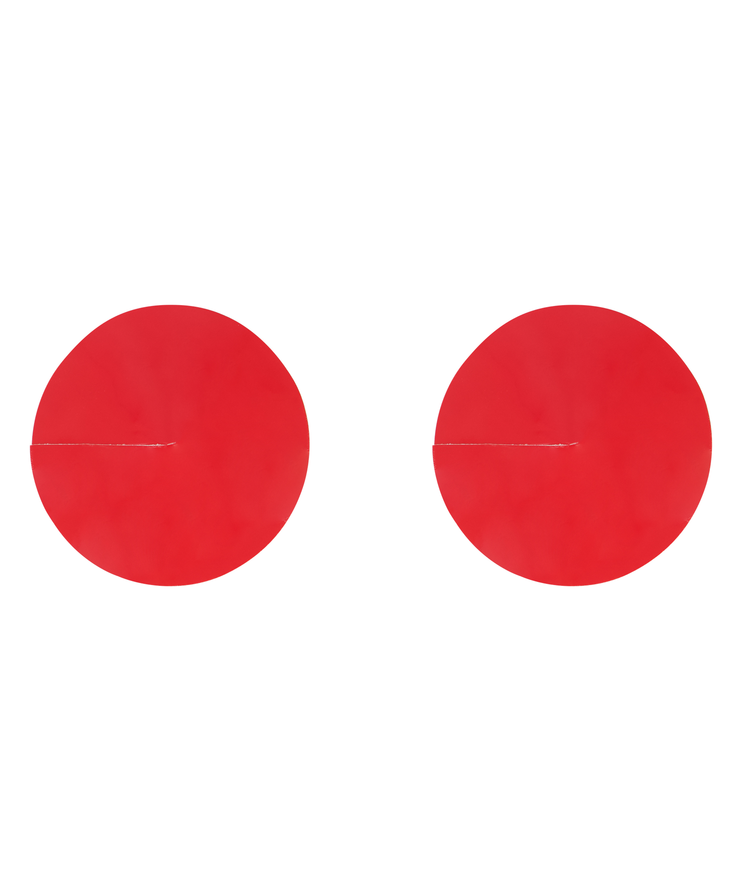 Glossy Nipple Covers, Red, main