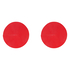 Glossy Nipple Covers, Red