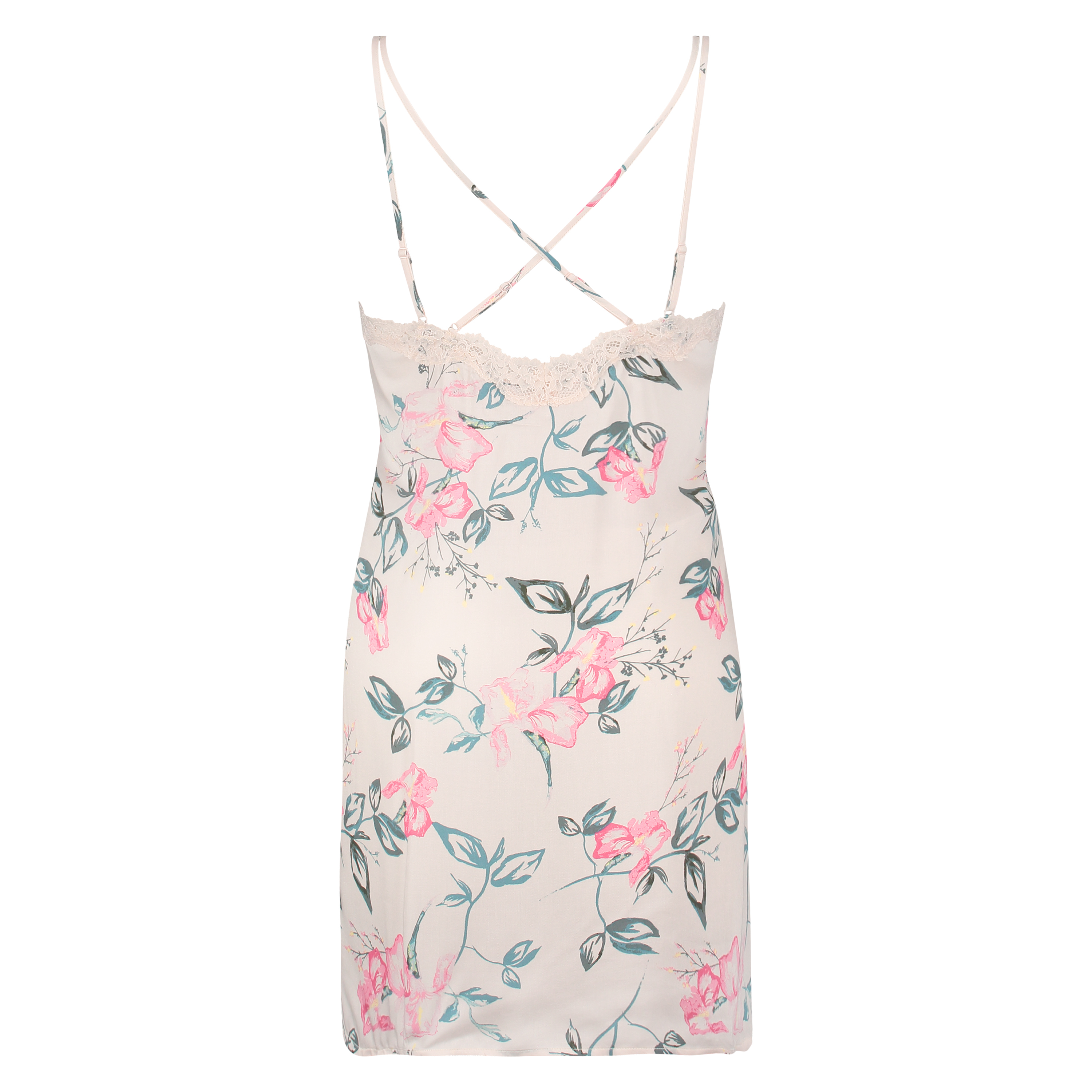 Woven Slipdress, Beige, main