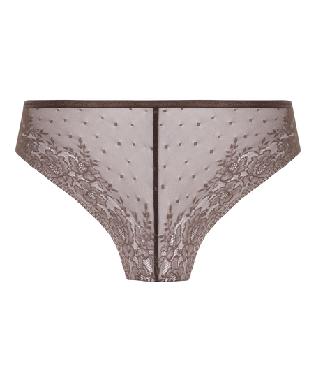 Invisible Brazilian Fishnet, Brown