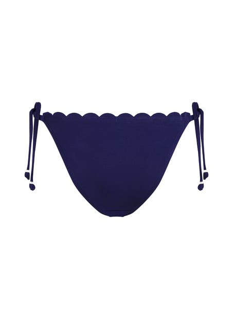 Scallop Bikini Bottoms, Blue