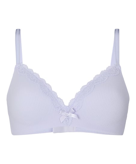 Lola Padded Non-Wired Bra, Purple