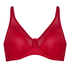 Nina Non-Padded Underwired Minimizer Bra, Red
