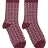 Modal Crew Socks, Purple