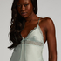 Satin Marcela Cami Top, Green