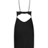 Lora Slip Dress, Black