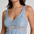 Nora Lace Slip Dress, Blue