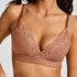 Sophie Padded Non-Underwired Bra, Brown