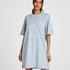 Roundneck Nightshirt, Blue