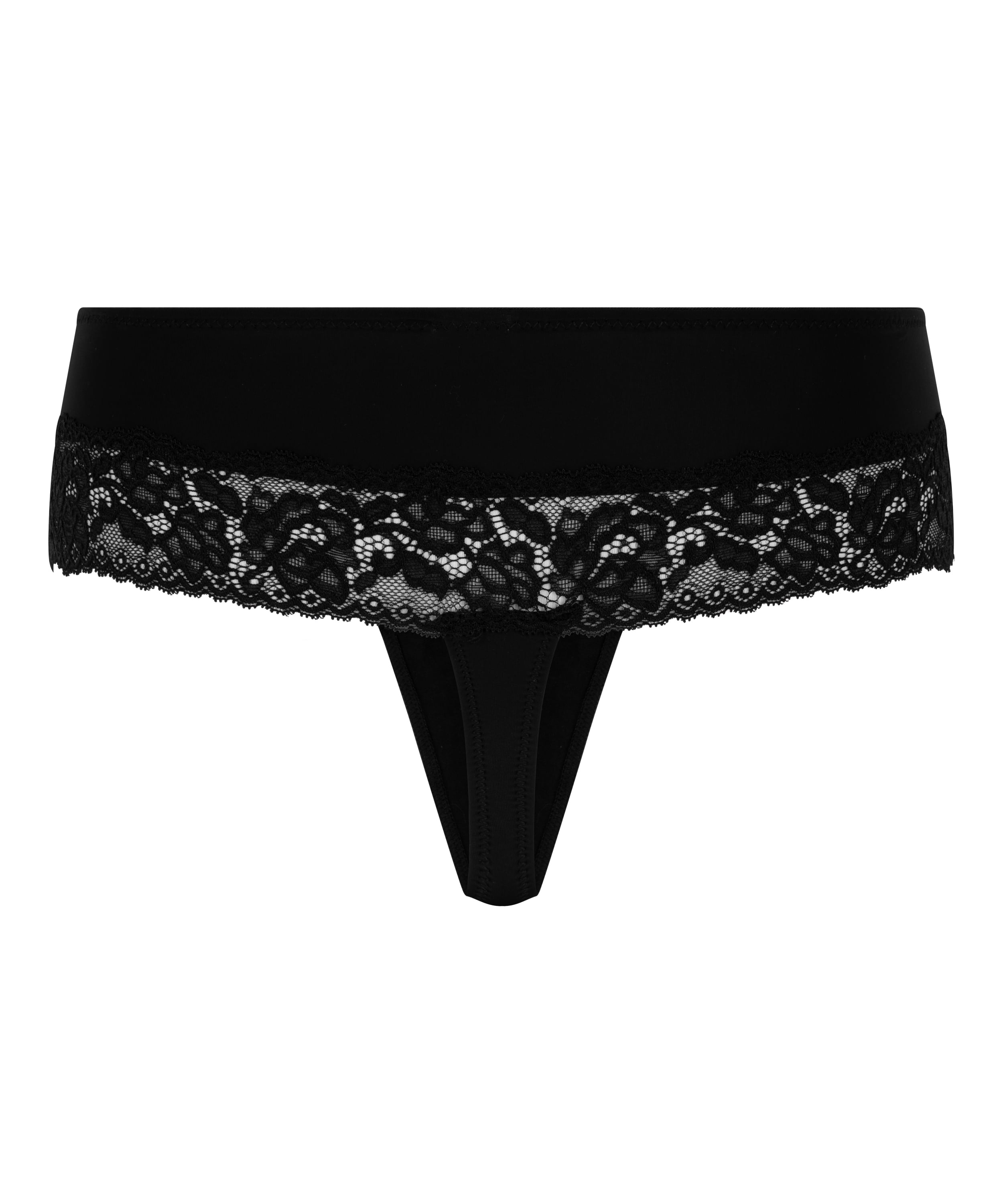 Thong Boxer Paris, Black, main