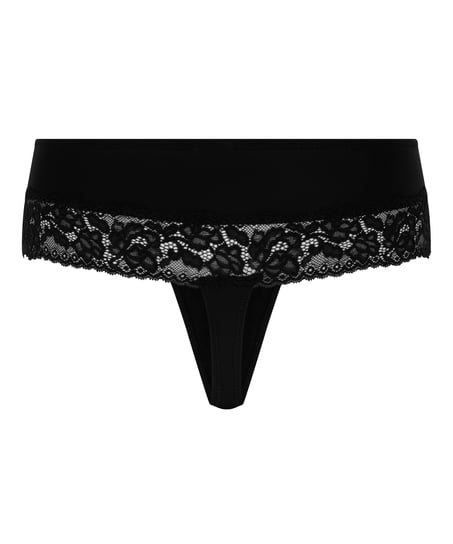 Thong Boxer Paris, Black