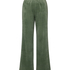 Velours Pyjama Pants, Green