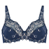 Diva Non-Padded Underwired Bra, Blue
