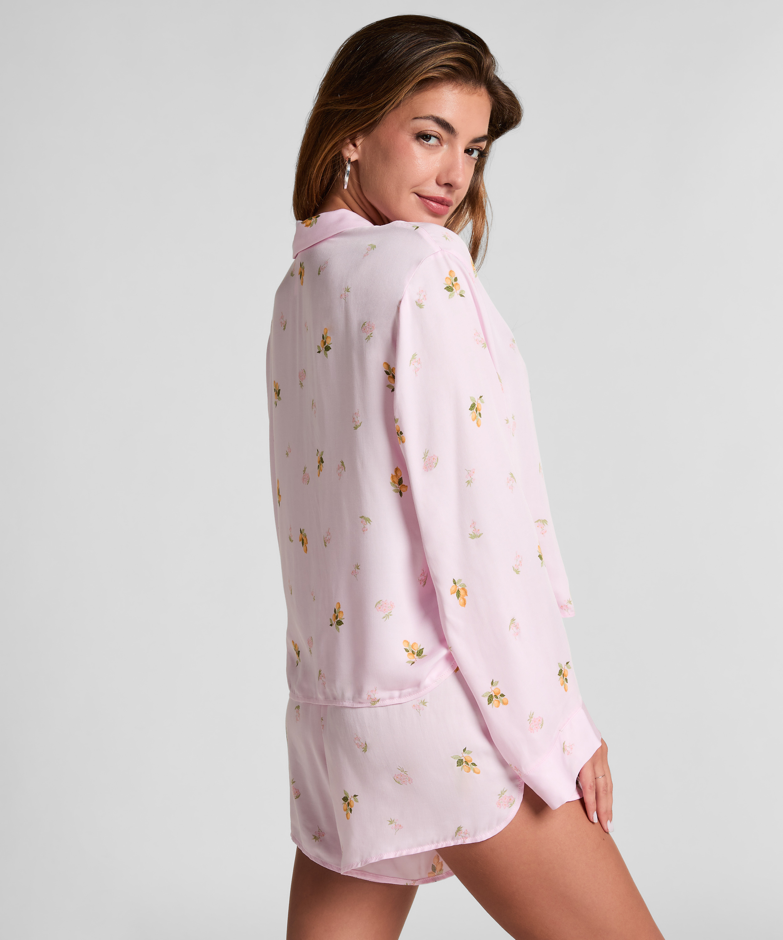 Pyjama Shorts, Pink, main