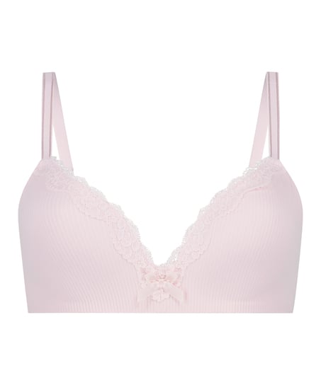 Lola Padded Non-Wired Bra, Pink