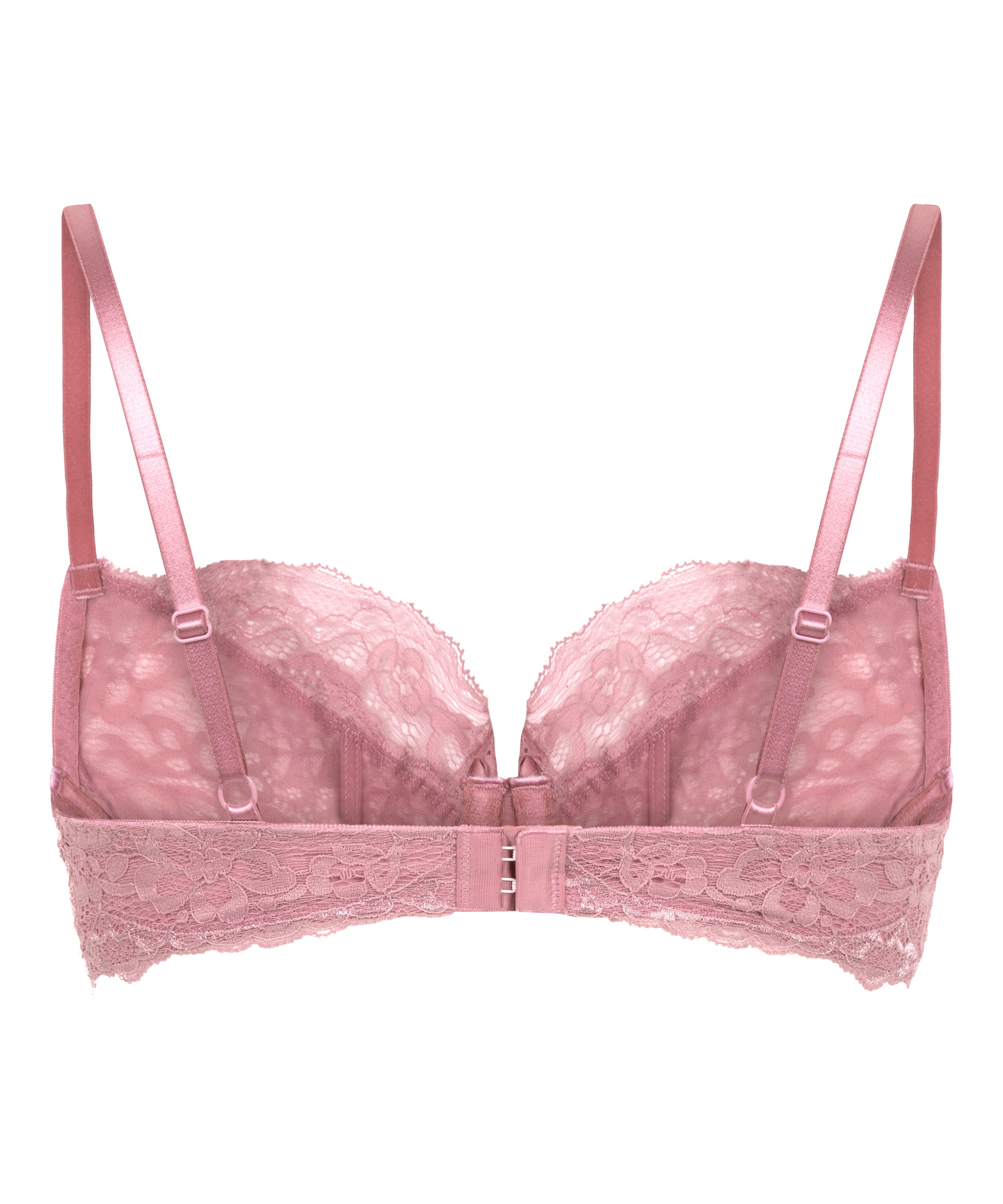 Marine Non-Padded Underwired Bra, Pink, main