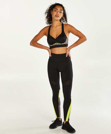 HKMX Sports bra The All Star Level 2, Black