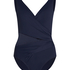 Shaping Shell Mesh Swimsuit, Blue