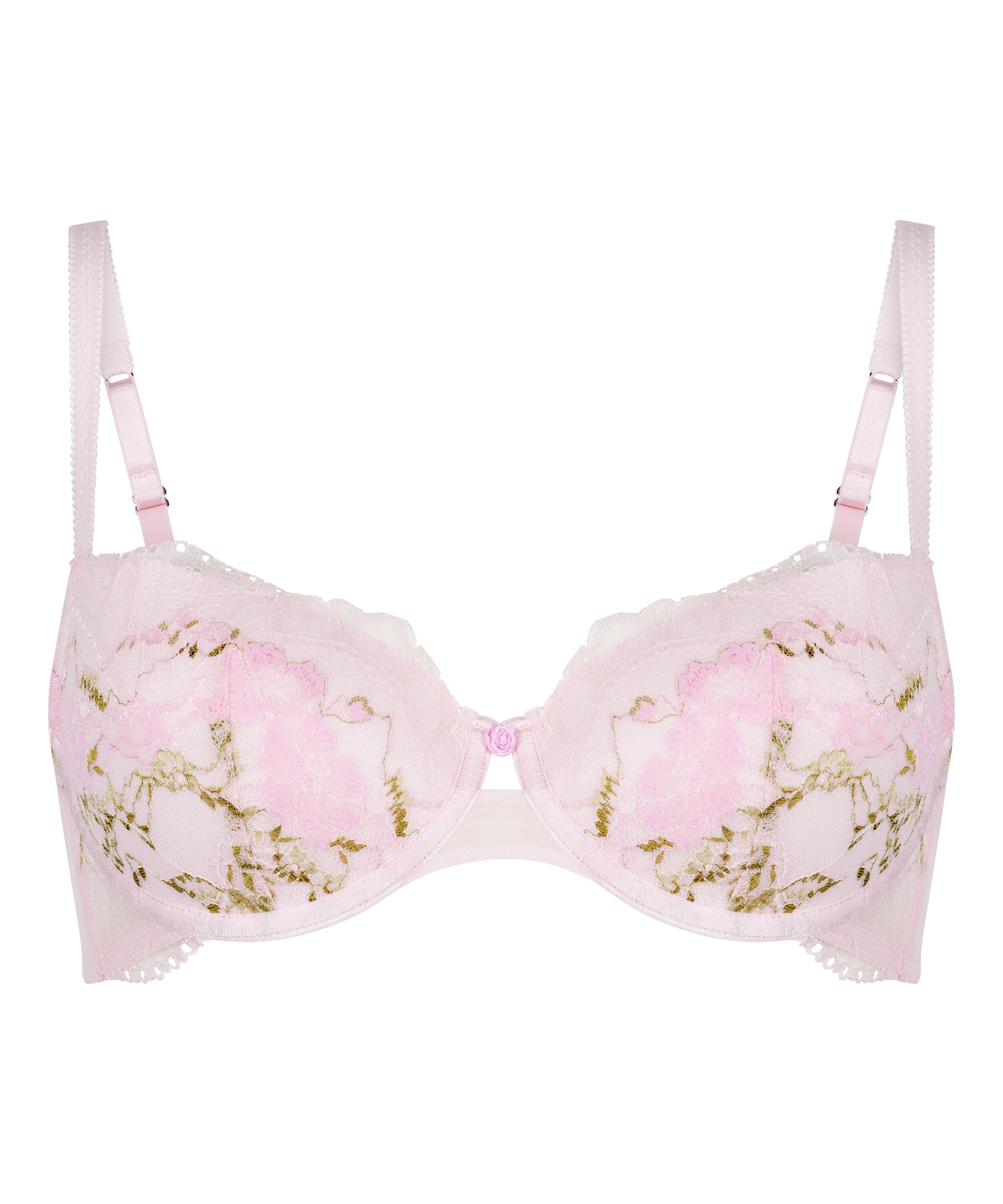 Miri Padded Underwired Bra, Pink