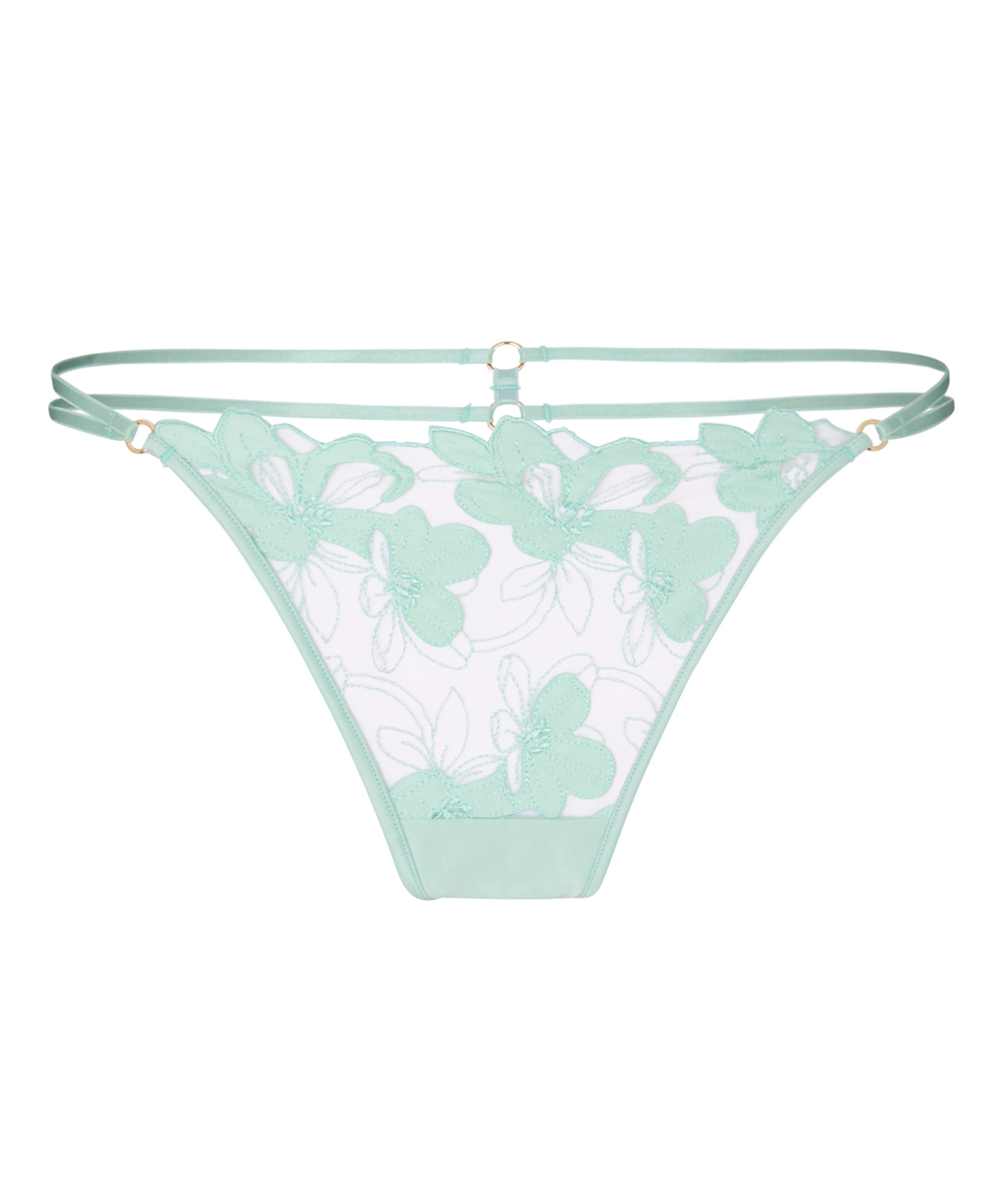 Highleg Thong Beatrice, Green, main