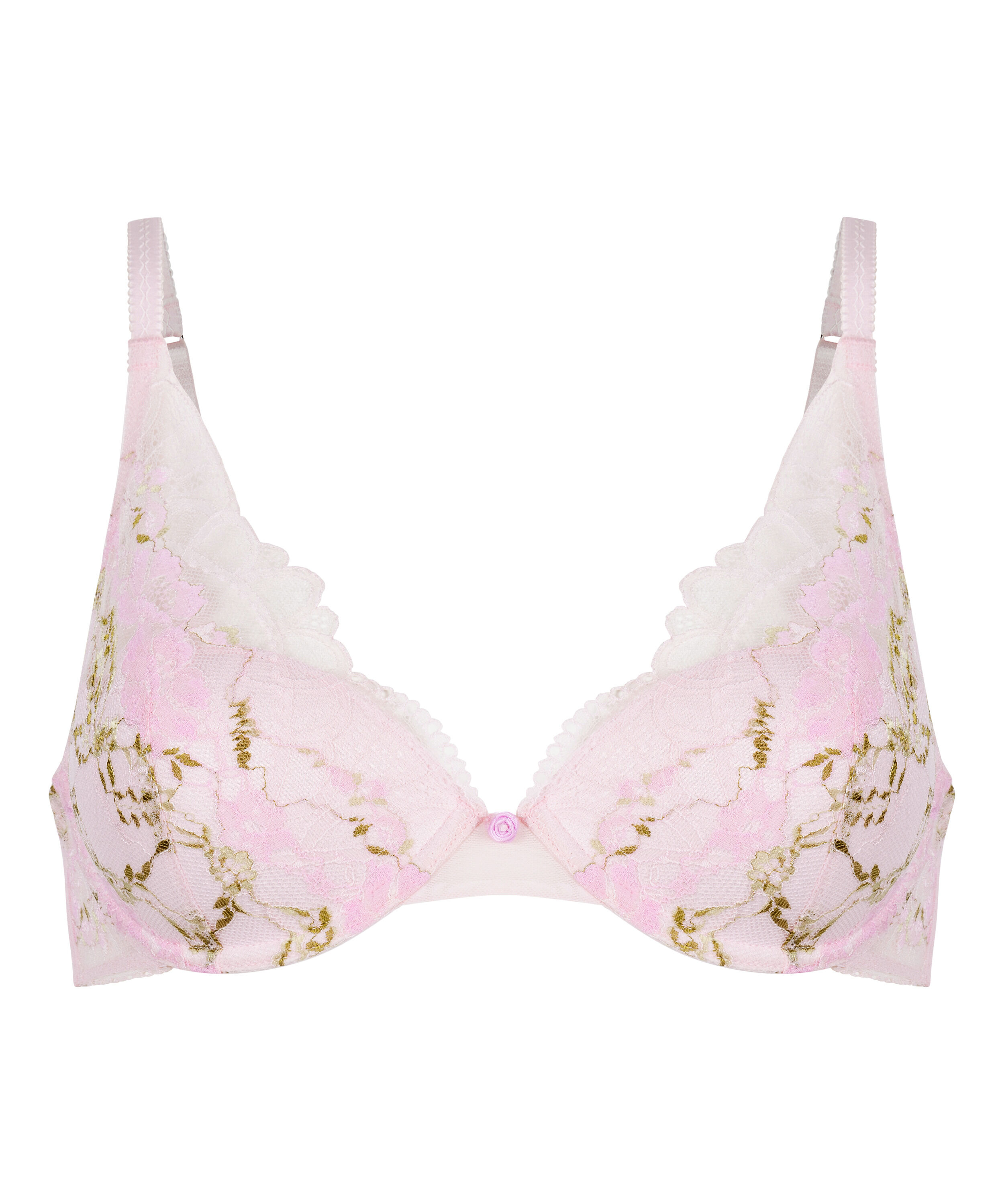 Miri Padded Underwired Bra, Pink