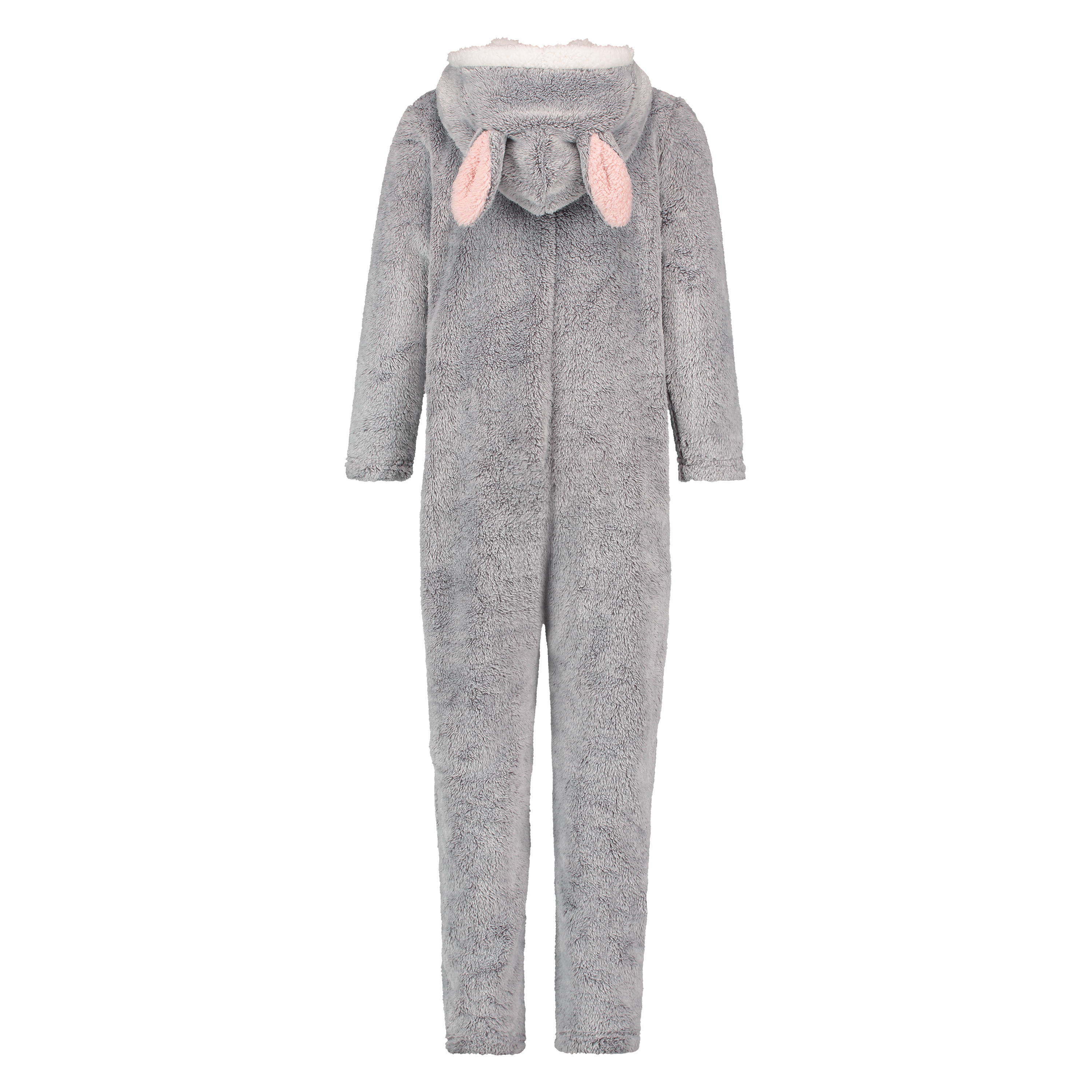 Fleece Onesie Kids, Gray, main