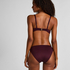 Neoprene Bikini Top, Purple