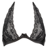 Non-padded underwired bra Jade lace, Black