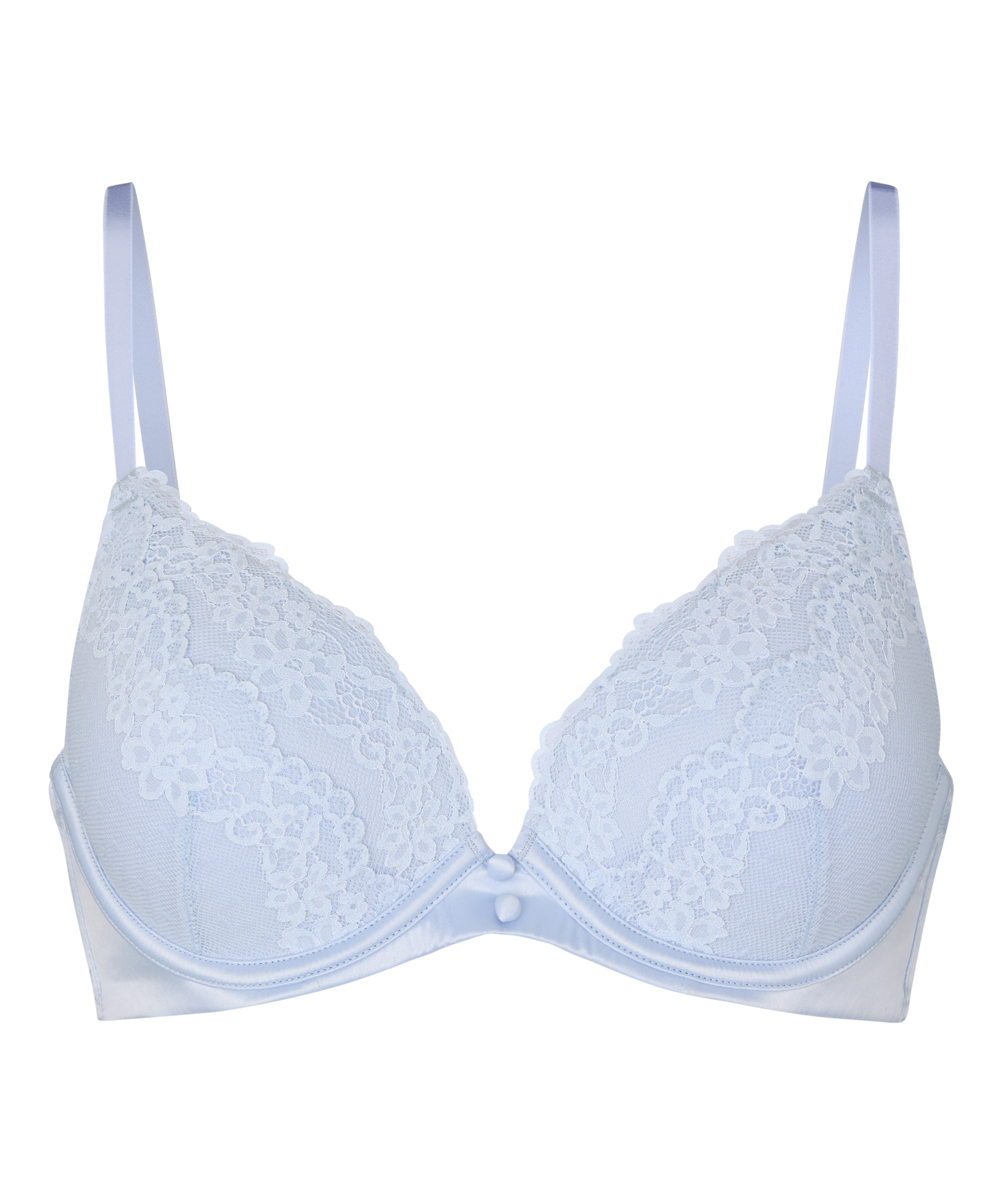 Laila Push-Up Bra, Blue, main