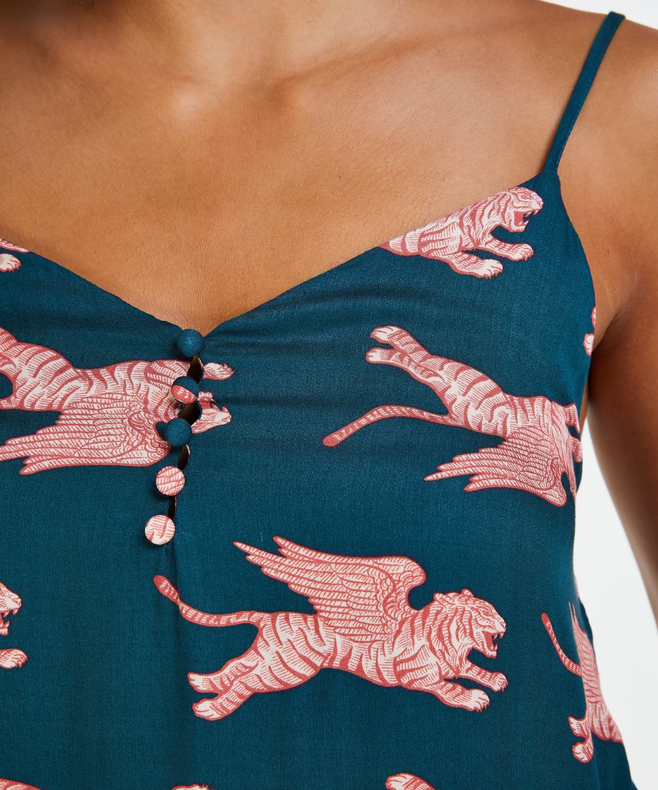 Woven Cami, Blue, main