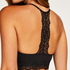Marine Seamless Bralette, Black