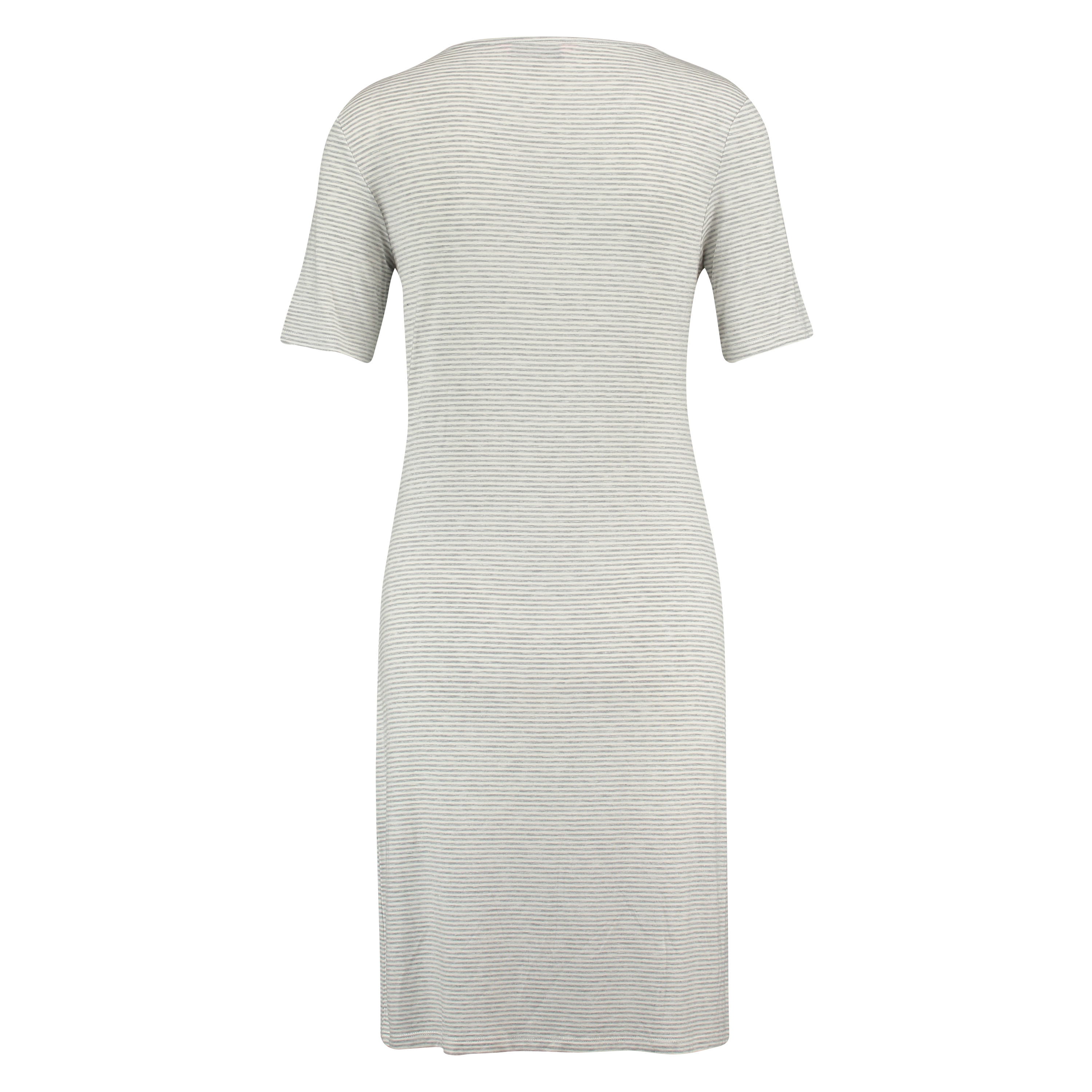 Round Neck Nightshirt, Gray, main