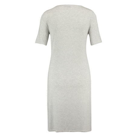 Round Neck Nightshirt, Gray