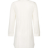 Essential Jersey Shirtdress, White