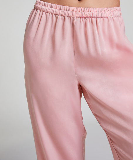 Satin Trousers, Pink