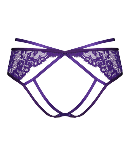 Iggy Open Crotch Brazilian, Purple
