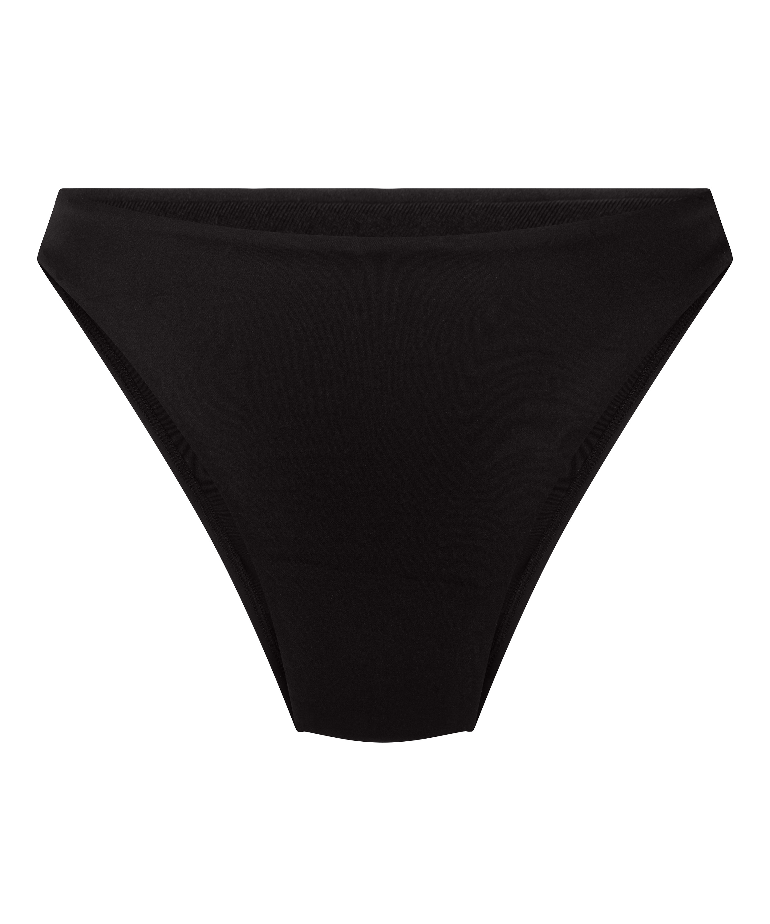 Highleg Bikini Bottom Malibu, Black, main